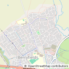 Map of Aylesbury, Buckinghamshire