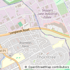 Map of Middlesbrough
