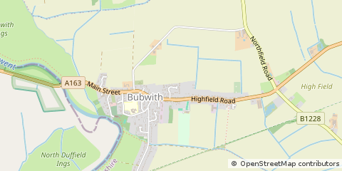 Map of Selby, North Yorkshire