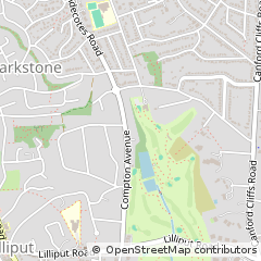 Map of Poole, Dorset
