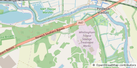 Map of Norwich