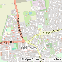 Map of Bridlington, East Yorkshire