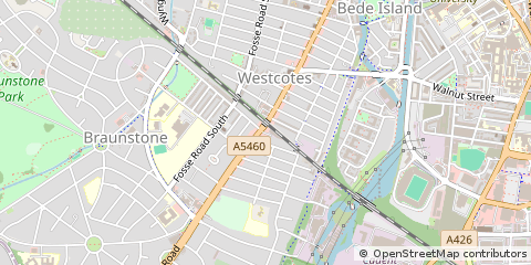 Map of Leicester