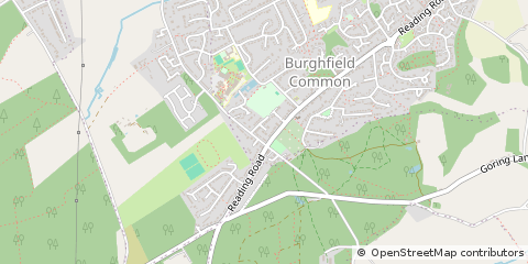 Map of Reading