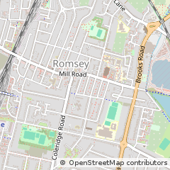 Map of Cambridge, Cambridgeshire