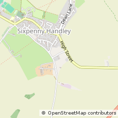 Map of Salisbury, Wiltshire