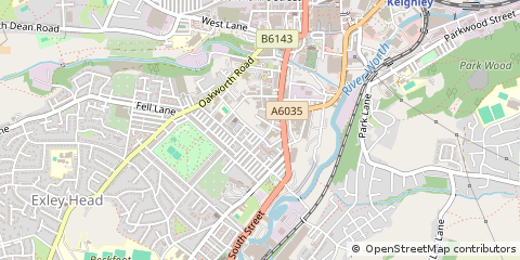 Map of Keighley