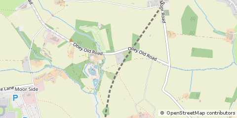 Map of Leeds, West Yorkshire