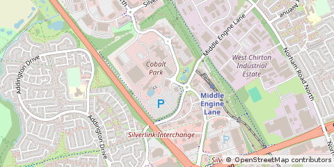 Map of Wallsend, Tyne And Wear