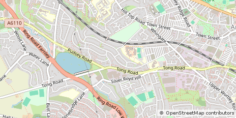 Map of Leeds