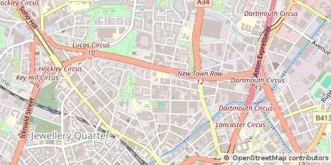 Map of Birmingham