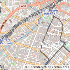 Map of Manchester