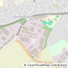 Map of Heywood, Lancashire