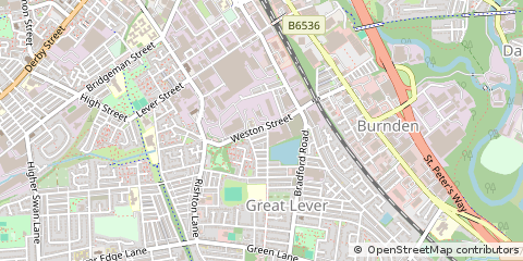 Map of Bolton