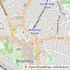 Map of Bromley