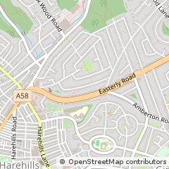 Map of Leeds