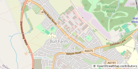 Map of Mansfield