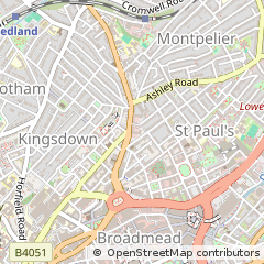 Map of Bristol