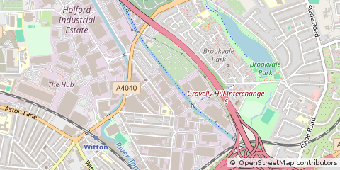 Map of Birmingham
