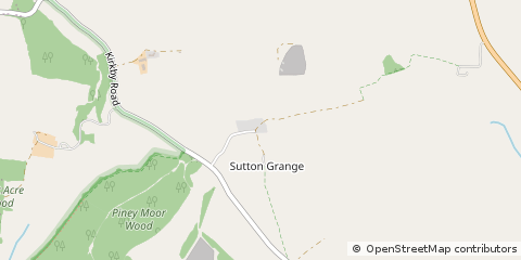 Map of Ripon, North Yorkshire