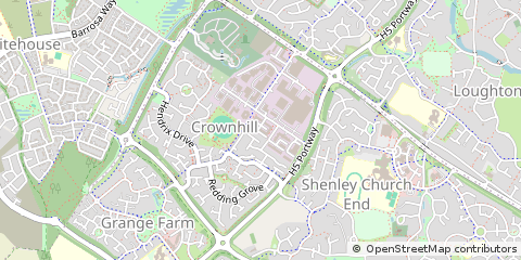 Map of Bletchley