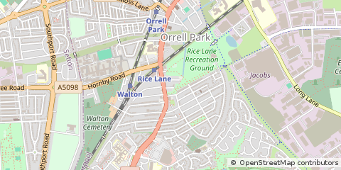 Map of Liverpool