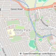 Map of Nottingham