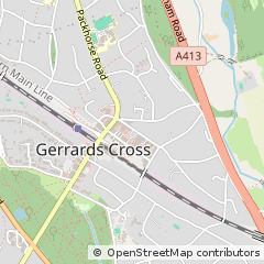 Map of Gerrards Cross