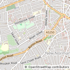 Map of Derby