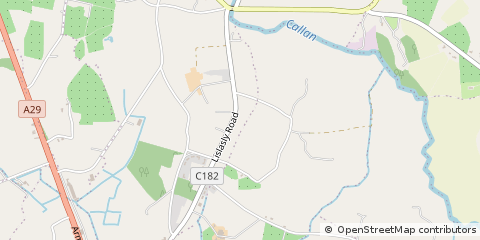 Map of Charlemont, Armagh