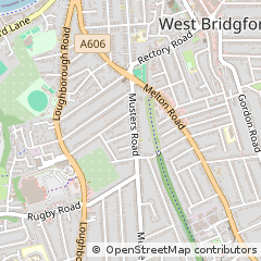 Map of Nottingham