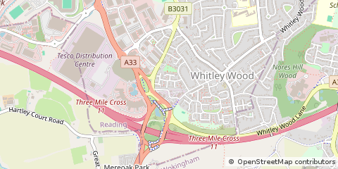 Map of Reading
