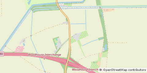 Map of Scunthorpe, North Lincolnshire