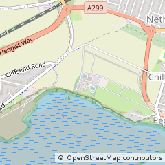 Map of Ramsgate, Kent