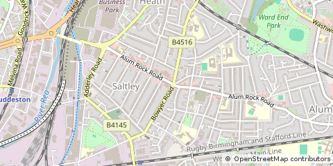 Map of Birmingham