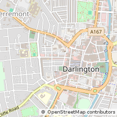 Map of Darlington