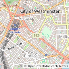 Map of London, Surrey