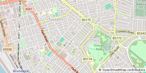 Map of Liverpool