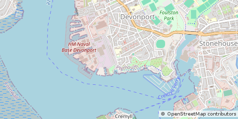 Map of Plymouth