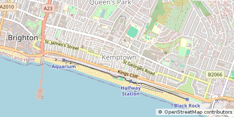 Map of Brighton