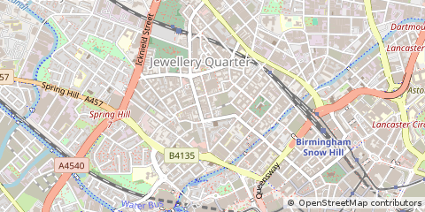 Map of Birmingham