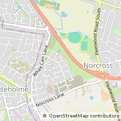 Map of Thornton-Cleveleys
