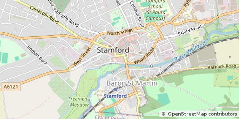Map of Stamford