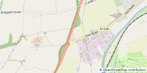 Map of Malton, North Yorkshire