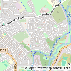 Map of Stoke-on-Trent