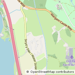 Map of Port Talbot, West Glamorgan