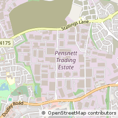 Map of Kingswinford, West Midlands