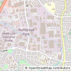 Map of Leamington SPA, West Midlands