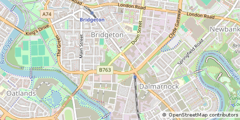 Map of Glasgow