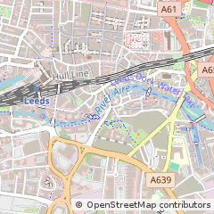 Map of Leeds, West Yorkshire